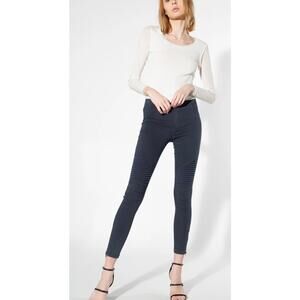 BEULAH STYLE Moto Jeggings in Midnight Blue size Small, NEW, Best Seller!